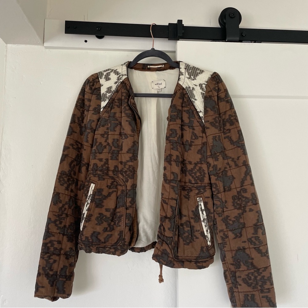 Aritizia Wilfred Printed Jacket